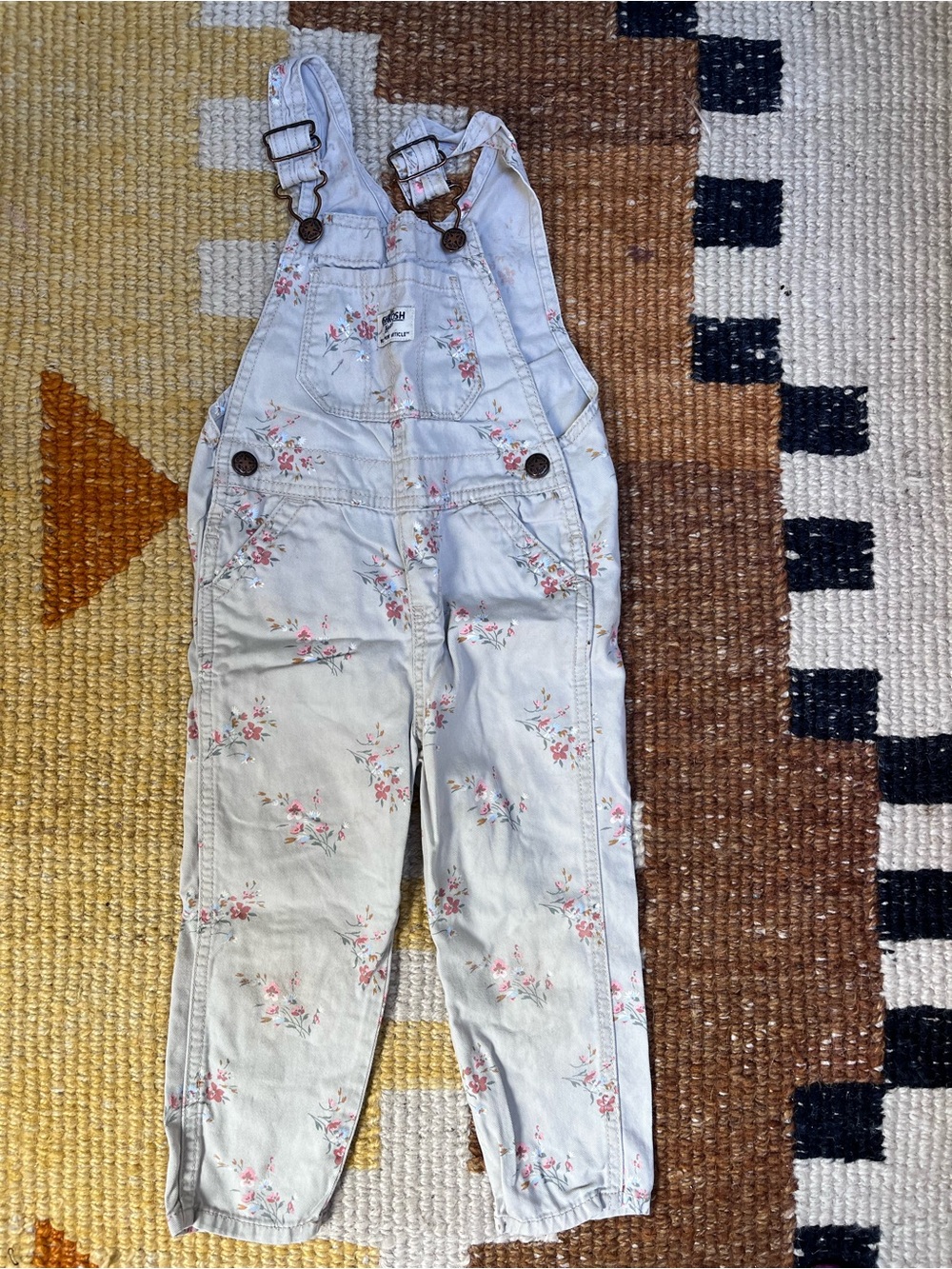 Floral Overalls Oshkosh